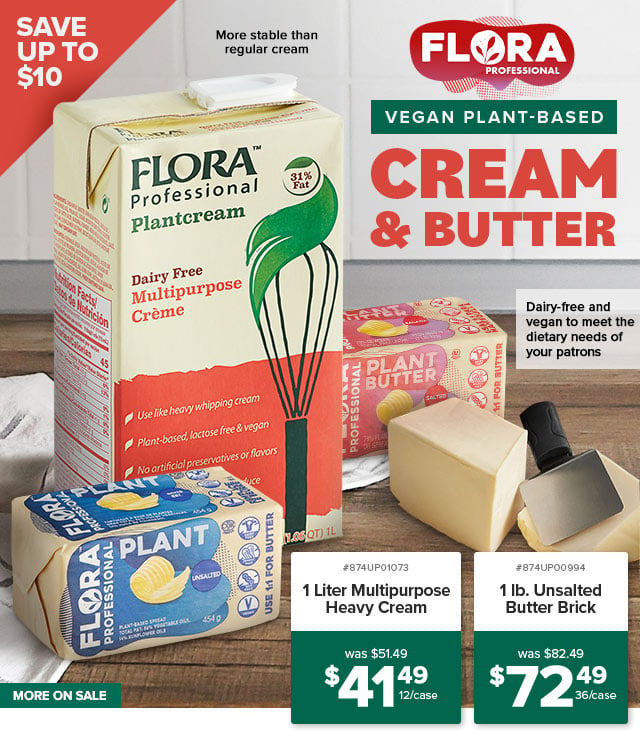 FLORA Vegan Cream & Butter