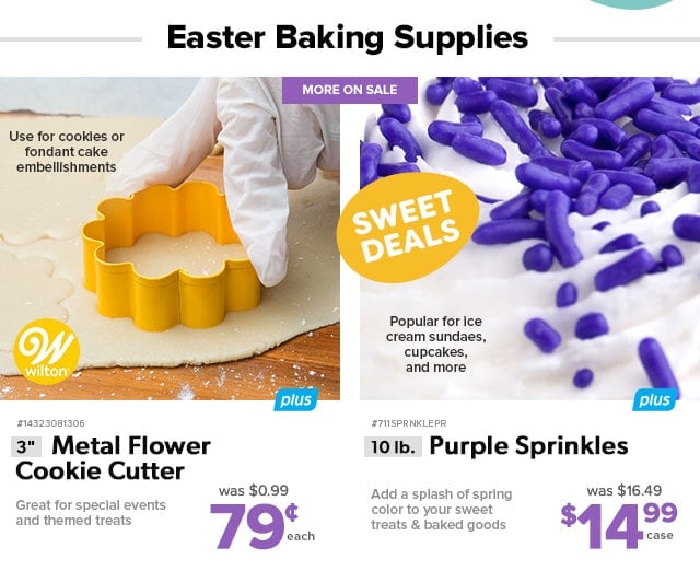 Easter Baking Supplies