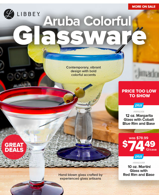 Arube Colorful Glassware