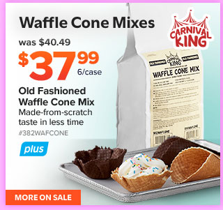 Waffle Cone Mixes