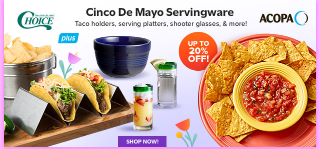 Cinco de Mayo Servingware