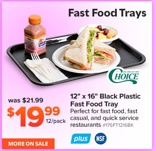 Fast Food Trays