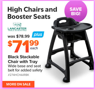 Kid's Meal Supplies (high Chairs)