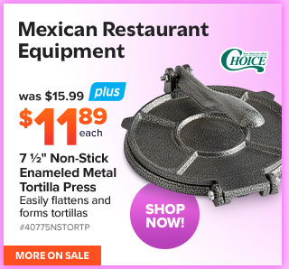 Mexican Restaurant Equipment