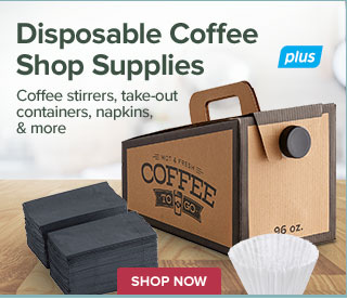 Disposable Coffee Service Supplies
