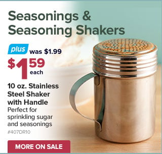 Seasonings and Seasoning Shakers