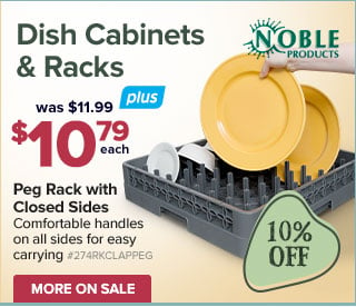 Dish Cabinets and Racks