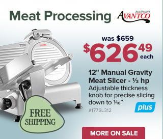 Meat Processing Equipment and Cleaners