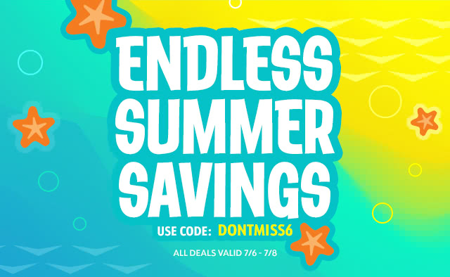 Let the Summer Savings Roll!