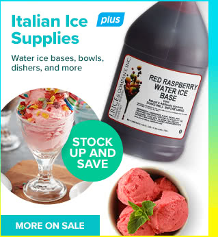 Italian Ice Supplies