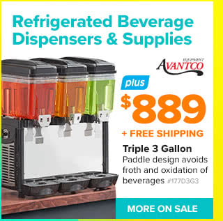 Refrigerated Beverage Dispensers & Supplies