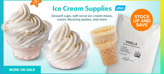 Ice Cream Supplies