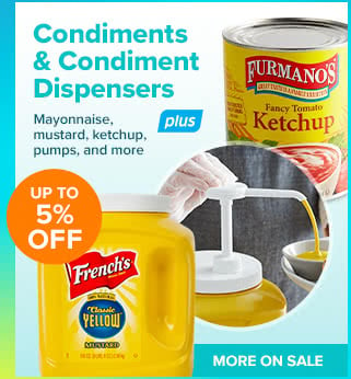 Condiments & Condiment Dispensers