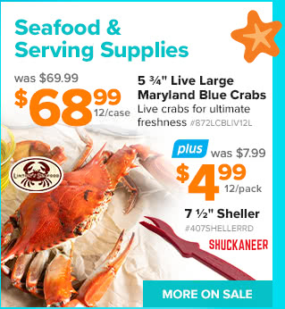 Seafood & Serving Supplies