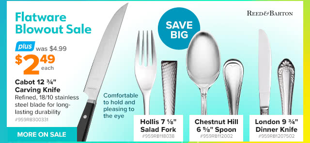 Flatware Blowout Sale