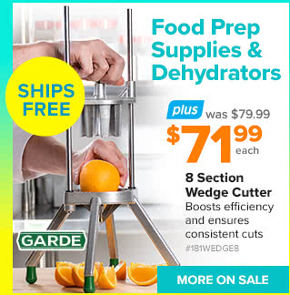 Food Prep Supplies & Dehydrators