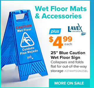 Wet Floor Mats & Accessories