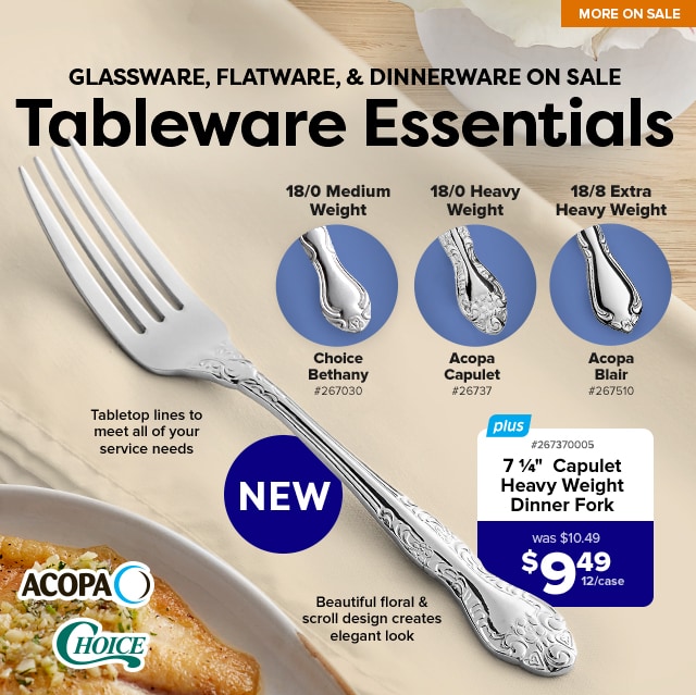 Shop Tableware Essentials