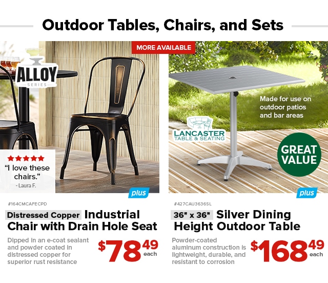 Shop Outdoor Commercial Furniture