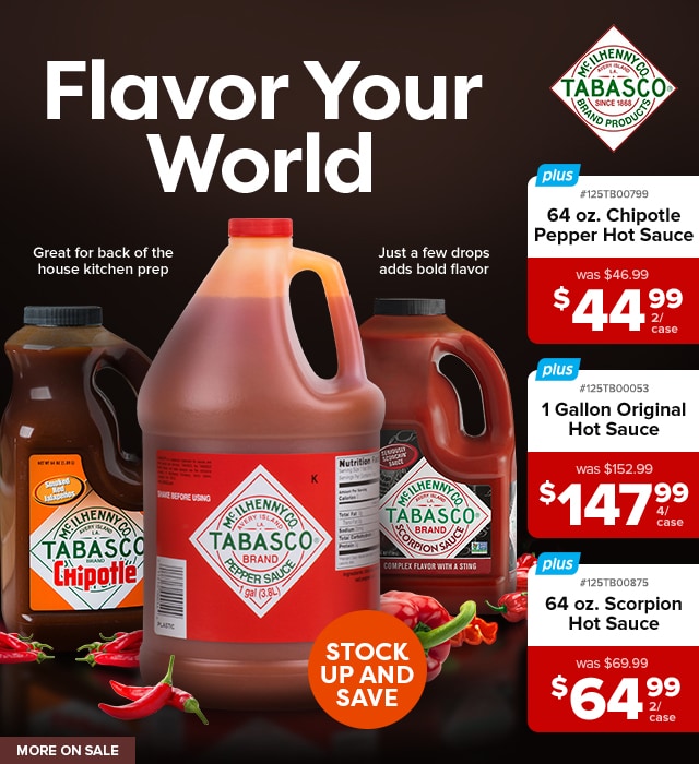 Shop Tabasco Sauces and Condiments