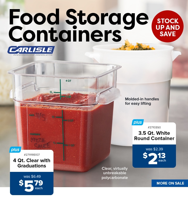 Shop Food Storage Containers