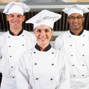 Tres tipos diferentes de chefs.