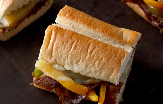8" Philadelphia Hearth-Baked Sliced Hoagie Rolls