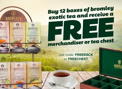Bromley Exotic English Breakfast Tea - 24/Box