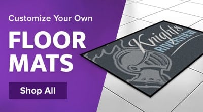 3' x 5' Custom Design Logo Rubber Floor Mats