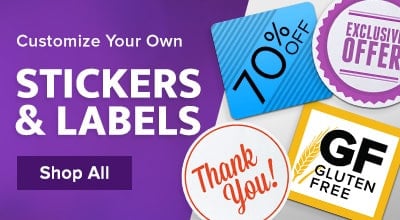 Customizable Stickers & Labels