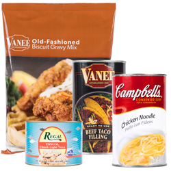 Canned Meat, Soup, & Gravy