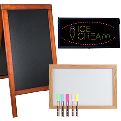 Merchandising and Display Signs