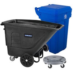 Trash and Recycling Trucks, Dollies, and Hoppers