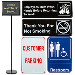Informational and Compliance Signs