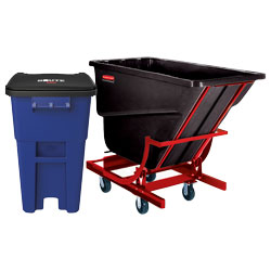 Hopper, Tilt Trucks, and Wheeled Trash Cans