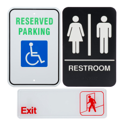Informational and Compliance Signs