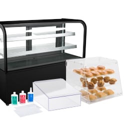 Bakery Food Display Rack With LED Board