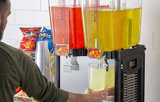 Narvon Refrigerated Beverage Dispensers
