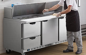 Beverage-Air Commercial Sandwich / Salad Preparation Refrigerators