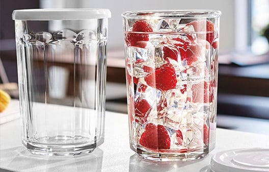 Wholesale Modern Design Transparent Glass Drinking Mason Jar with