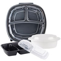 Plastic Microwavable Take-Out Containers