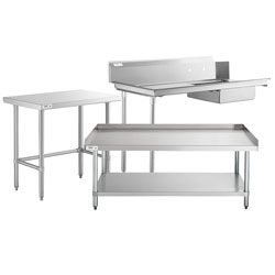 Commercial Work Tables and Stations