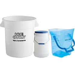 Ice Transport Buckets and Accessories