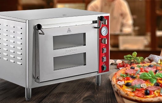 Electric Gas Commercial Pizza Ovens, Countertop Pizza Oven Indoor