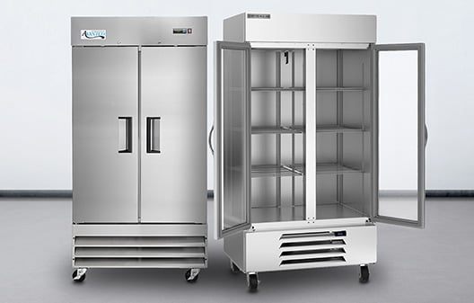 commercial cooler and freezer