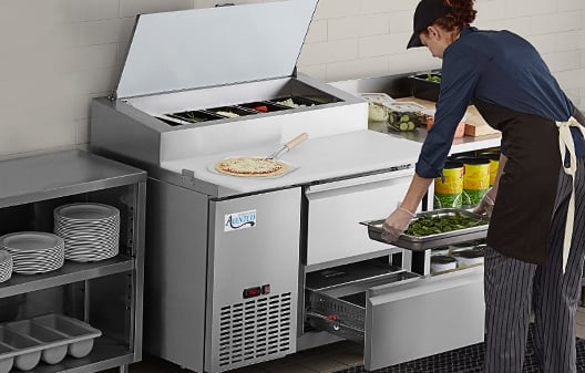 Reviews of Refrigerated Countertop Food Prep Station in 2024 - VEVOR Blog