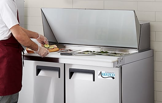 Reviews of Refrigerated Countertop Food Prep Station in 2024 - VEVOR Blog