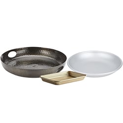 Metal Serving and Display Platters / Trays