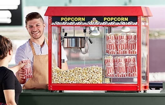 Popcorn Butter Dispenser in Theater & Concessions
