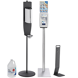 Hand Soap / Sanitizer Stands & Stations